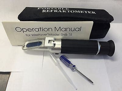 westover scientific refractometer|westover brix refractometer.